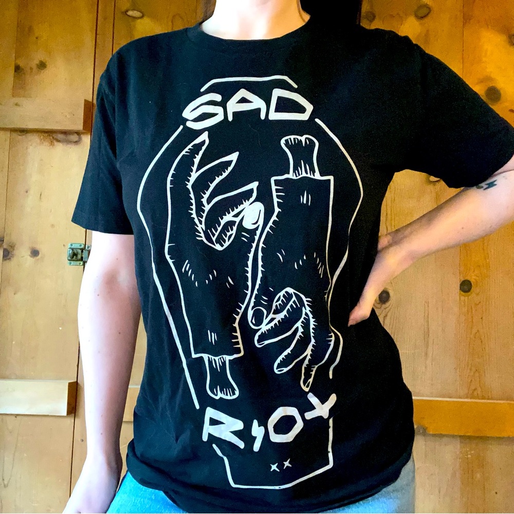 Sad Riot • Zombie Coffin Black Tee